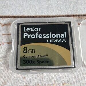 Lexar Professional 400x UDMA 8GB CF Card - Reliable Data Transfer Speed